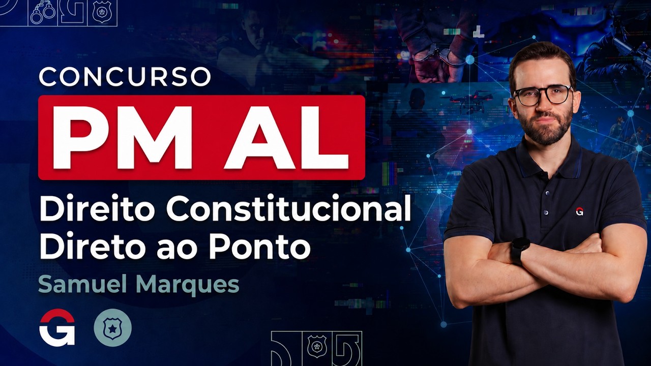 Concurso PM AL: O que mais cai em Direito Constitucional