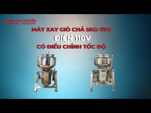 MÁY XAY GIÒ CHẢ ĐIỆN 110V CÓ BIẾN TẦN CHỈNH TỐC ĐỘ