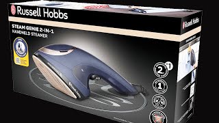 Russell Hobbs | Steam Iron | Multi Steamer | 2 in 1 | 1700W | 20gms min Steam | Heat-resistant Bag