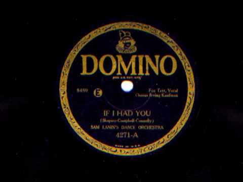 If I Had You by Sam Lanin's Dance Orchestra, 1929