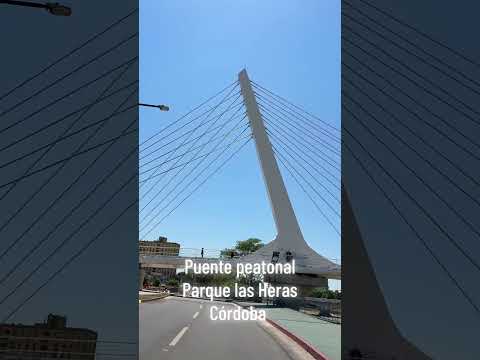 Puente peatonal parque las Heras - Elisa  #shorts #ebike #cordoba #costanera #cordobaenbici #pov
