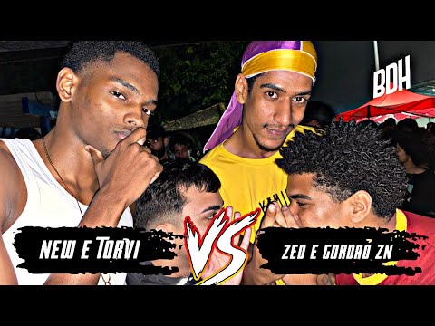 (IMPOSSÍVEL NÃO RIR 🤣) NEW E TORVI X ZED E GORDÃO ZN - SEMI FINAL - BDH179