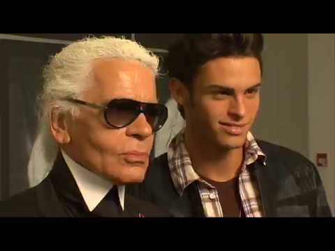 Baptiste Giabiconi le protégé de Karl Lagerfeld