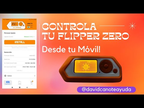 FLIPPER ZERO - Controla tu Flipper Zero con tu Móvil: Conexión Bluetooth y Funciones Avanzadas