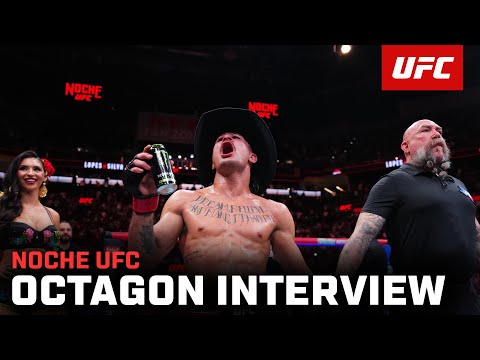 Diego Lopes Octagon Interview | Noche UFC