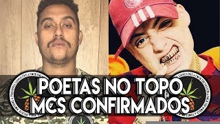 POETAS NO TOPO 3.3 MCS CONFIRMADOS