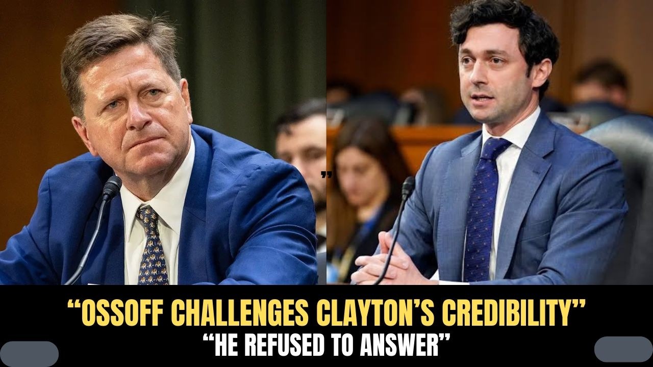 Video: Ossoff Grills DNI Nominee Clayton on 2020 Election and Gabbard Raid