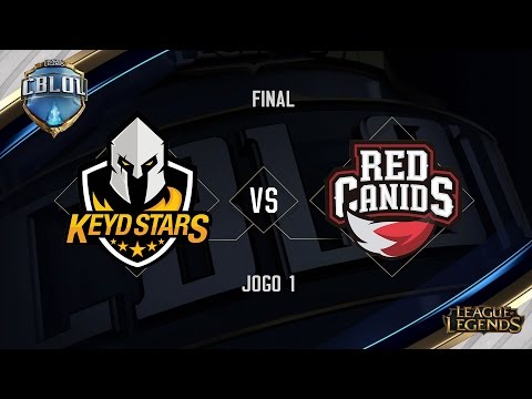 Keyd Stars x Red Canids (Jogo 1 - Final) - Primeira Etapa CBLoL 2017