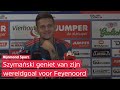 Sebastian Szymański BLIJ met zijn goal voor Feyenoord | 'GOEDE moment om te scoren'
