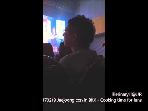 [FANCAM] 170213 Jaejoong Concert in BKK - Cooking Time: Feeding fans