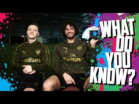 CAN YOU NAME PLAYERS WITH THE MOST ASSISTS? | Mesut Ozil v Mo Elneny | What do you know?