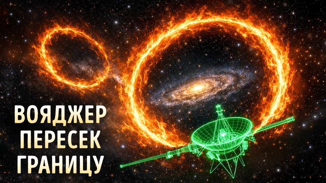«Вояджер» только что столкнулся с «стеной» на краю космоса, и это пугает