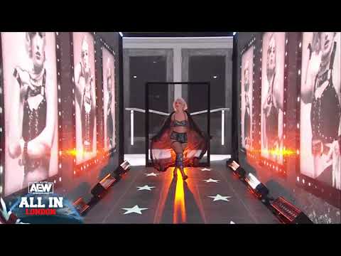 Toni Storm's Royal Entrance at Wembley Stadium for AEW: All In London!