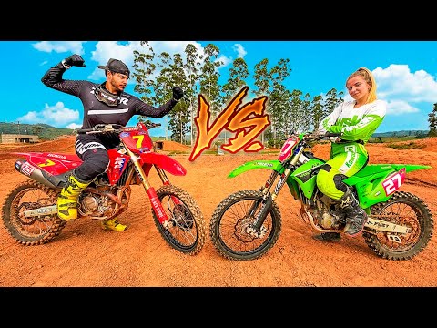 FIZ UM RACHA CONTRA UMA MULHER E DEU MUITO RUIM !