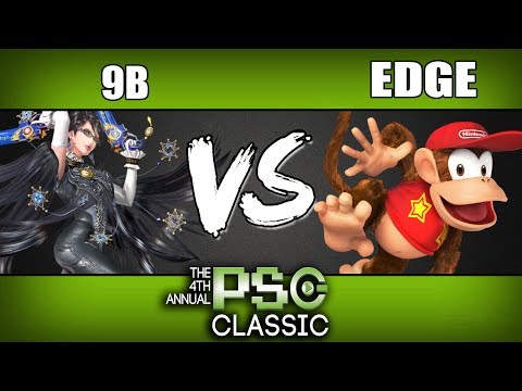 9B (Bayonetta) vs Edge (Diddy Kong) - Wii U Winners Top 6 PSG Classic 4