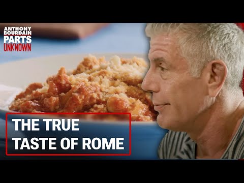 Hidden Food Markets of Rome | Anthony Bourdain Parts Unknown
