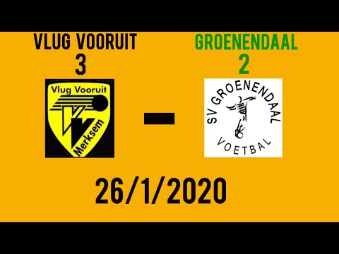 Vlug Vooruit - Groenendaal 3-2