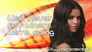 Selena Gomez &amp; The Scene - Round &amp; Round (Lyrics Video) HD