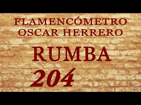 Metrónomo Flamenco - Rumba 204 - Flamencómetro Oscar Herrero
