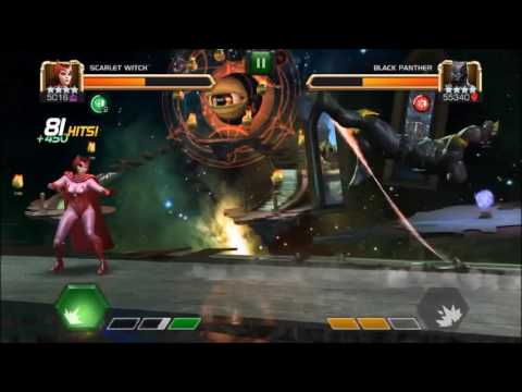 Marvel Contest of Champions Realm of Legends Black Panther NO Perfect Block