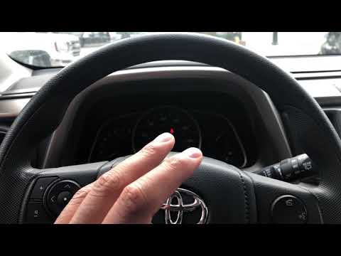 Toyota RAV4 – Traction control button