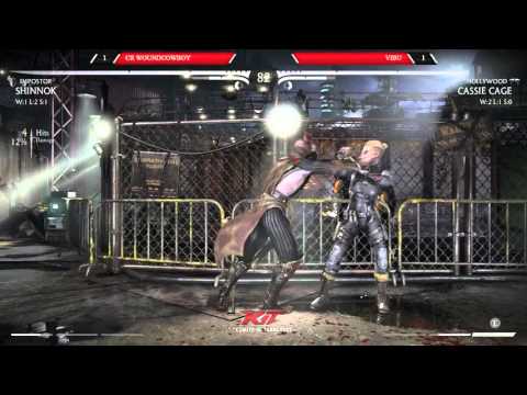 Mortal Kombat X @ KIT16 - cR Woundcowboy vs Vibu [720p/60fps]