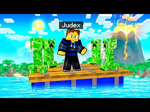 Jeg Er OMRINGET Af Mobs! - Minecraft Raft #4