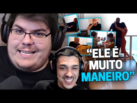 CASIMIRO REAGE: APARTAMENTO DO ALEX ESCOBAR ☕ ft. Chico Moedas | Cortes do Casimito