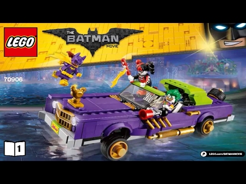 2017 Lego The Joker Notorious Lowrider instruction 70906