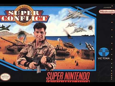 Super Conflict : The Mideast Super Nintendo