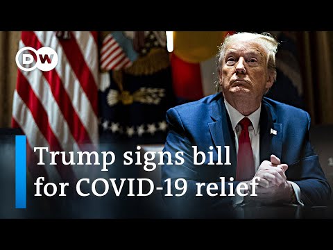 特朗普為什麼要花這麼長時間簽署COVID-19法案？| 特朗普為什麼這麼久才簽署COVID-19法案？ (Why did Trump take so long to sign the COVID-19 bill? | DW News)