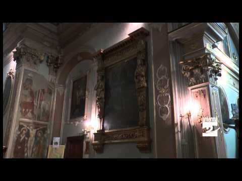 Piario restauro della chiesa conclusa prima fase Antenna 2 TV 06012015