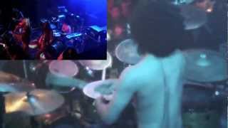 Decrepit Birth - "Diminishing Between Worlds" LIVE @ DNA Lounge SF 2012 (Alex Bent Drum Cam)