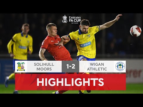 Extra Time Winner Sends Wigan Through | Solihull Moors 1-2 Wigan Athletic | Emirates FA Cup 2021-22