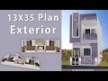 13X35 House Front Design Front Design Of Small House Whats App No 8989061809