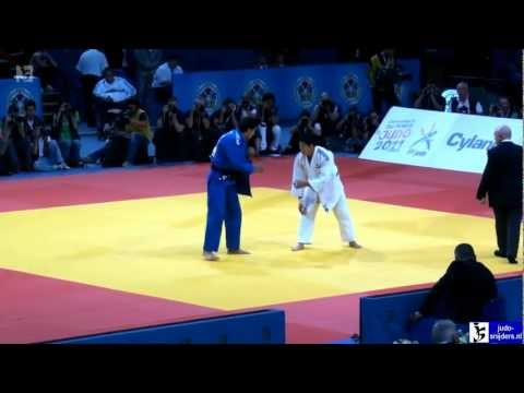 Judo 2011 World Championships Paris: Kim (KOR) - Mrvaljevic (MNE) [-81kg] final