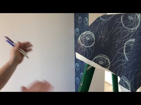 How To Hide Dark Colored Wallpaper Seams - Spencer Colgan