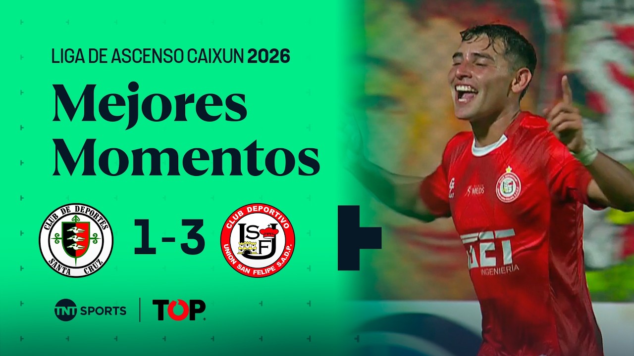Deportes Santa Cruz vs Unión San Felipe Highlights