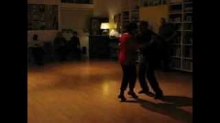 Martha Anton and "El Gallego" Manolo Tango Salon - Toronto, April 2006