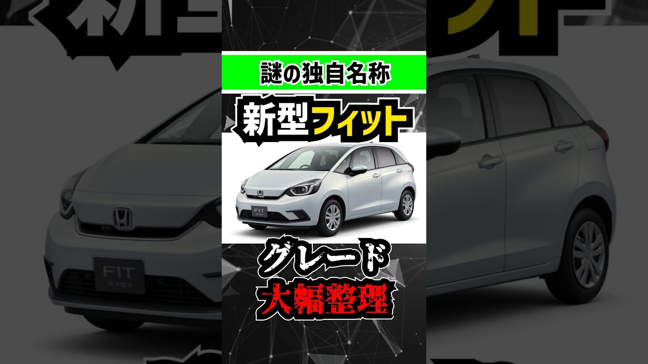 【これは改善??】今年登場の新型フィット◯◯◯◯が大幅刷新【ホンダ立て直し】#新型車 #honda