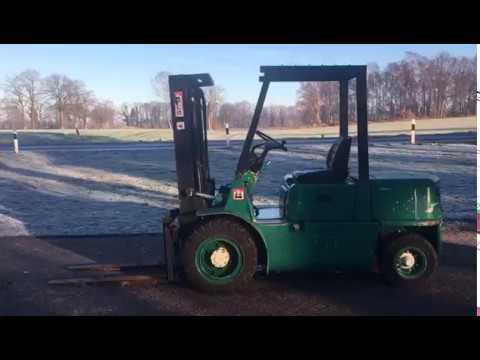 SOLD! VERKAUFT! VERKOCHT! VENDU! Diesel Forklift Gabelstapler Mitsubishi FD 30