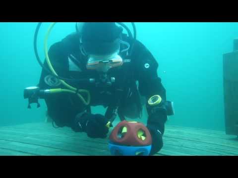 NAUI Dry Suit Diver course - buoyancy control training