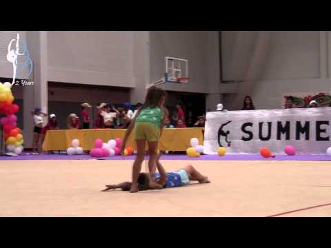 Lora Petkova and Ana-Mariya Georgieva - BUL - Gala - Pré-Junior - Summer Stars 2013