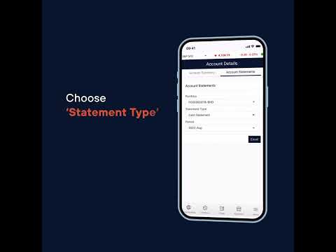 How to View Cash Statement