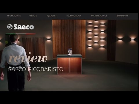 Saeco PicoBaristo professional barista review