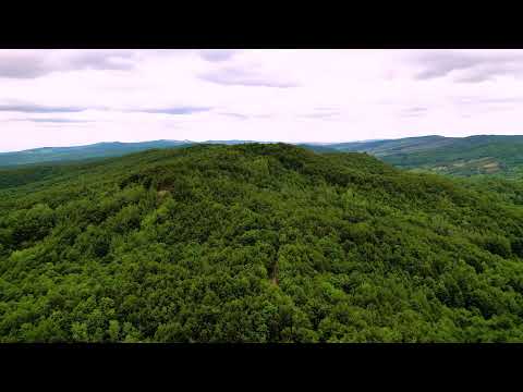 Aerial View of Valea Salciei, Buzau, Romania
