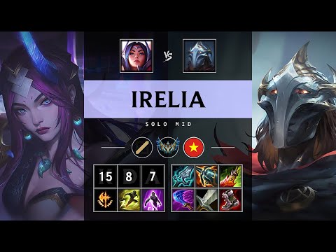 Irelia Mid vs Viktor - VN Challenger Patch 25.19