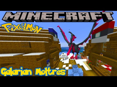 HOW TO FIND GALARIAN MOLTRES IN PIXELMON REFORGED - MINECRAFT GUIDE - VERSION 9.0.11