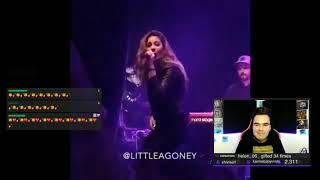 Poncho Yezka reacciona a "Me tienes" de Miriam Rodríguez en Santander (1/2)