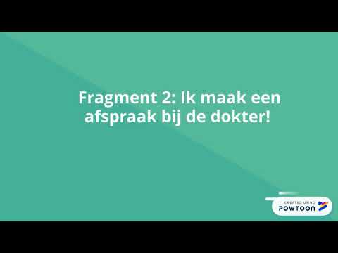 Fragment 2: Ik maak een afspraak bij de dokter!